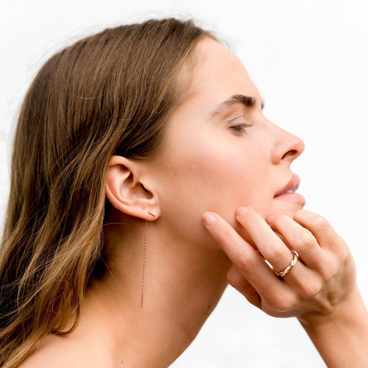 Vermeil Braided Eternity Band