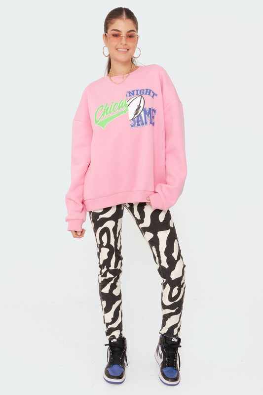 Split Baseball Sweatshirt