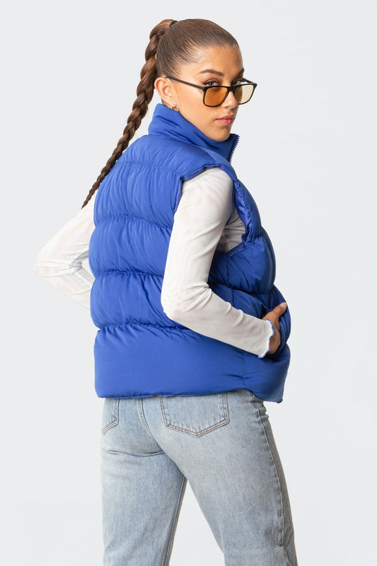 Bomber Puffer Vest