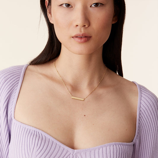 Horizontal Bar Necklace