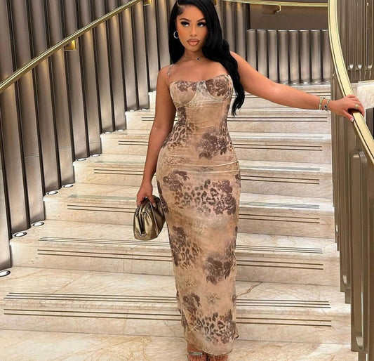 Aiza Dress Floral Print