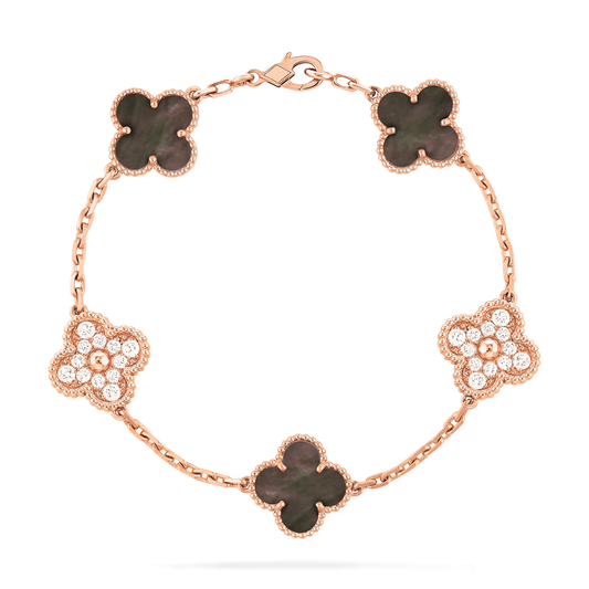 Aimee Diamond Clover Bracelet