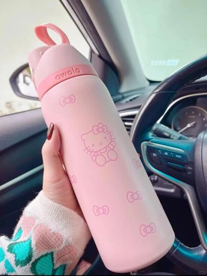 32OZ PINK HELLO KITTY OWALA