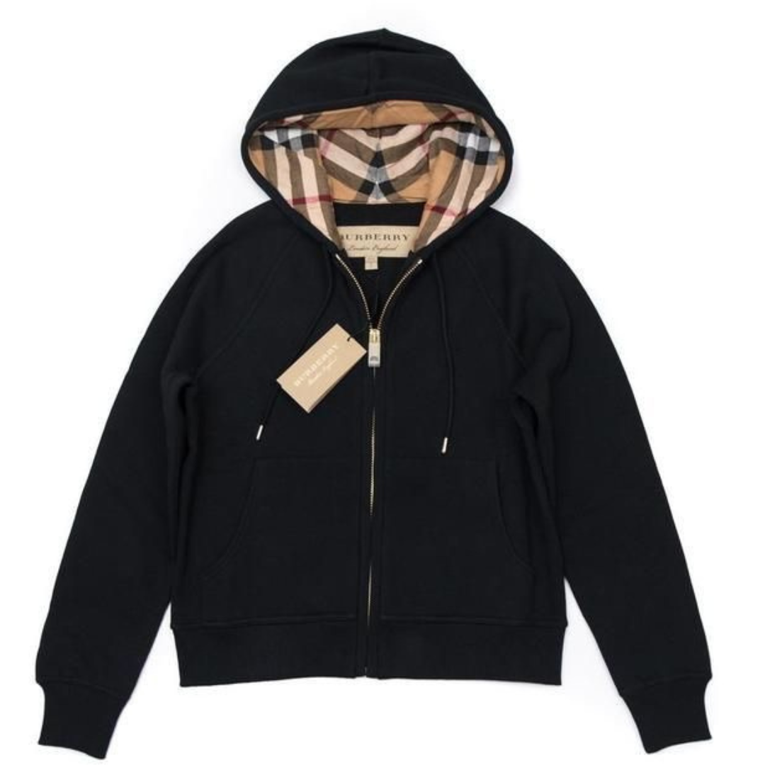 'B' Zip Up Hoodie