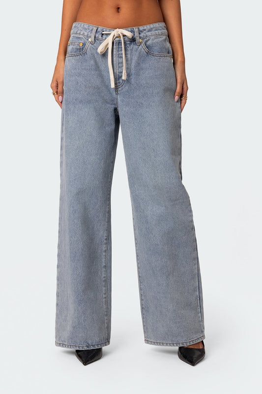 Wynn Low Rise Oversized Jeans