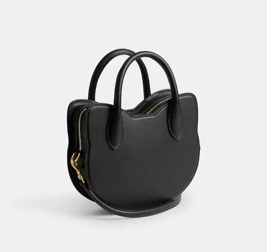 Black Leather Handbag