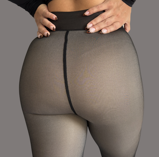 Warm Fleece-Lined Winter Leggings