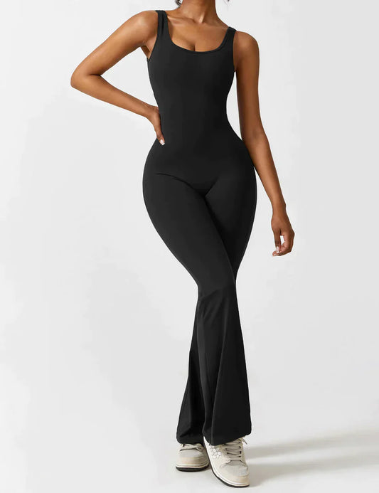 V-BACK JUMPSUIT