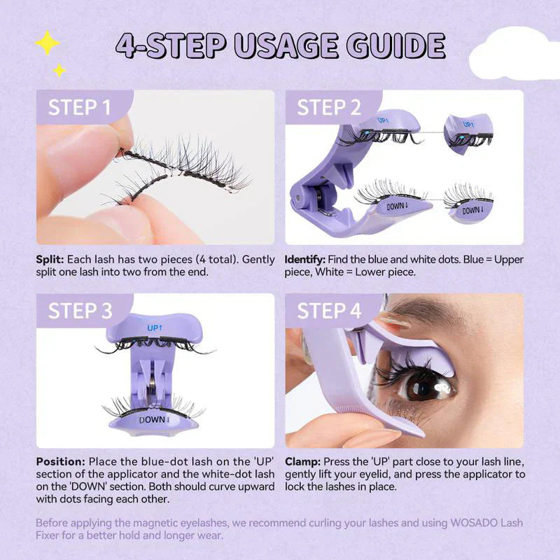 BOGO Waterproof Soft Magnetic Eyelashes Kit