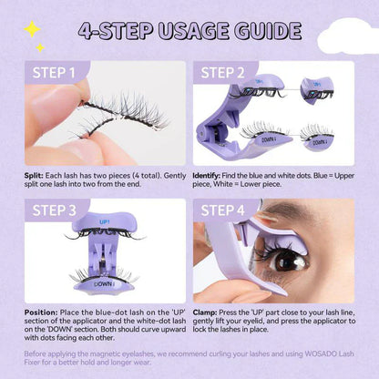 BOGO Waterproof Soft Magnetic Eyelashes Kit