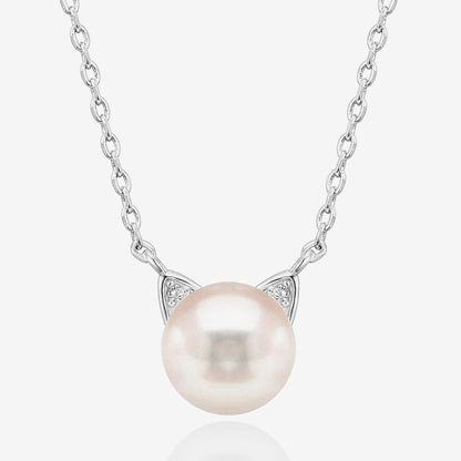 Freshwater Cultured Cat Pearl Necklace