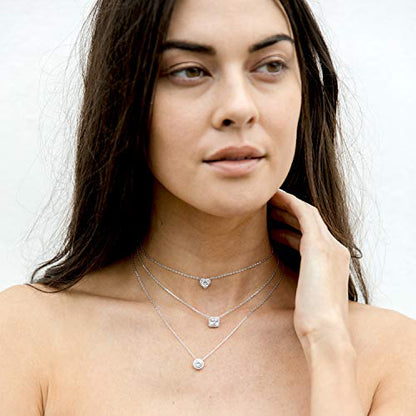 Heart Halo Necklace
