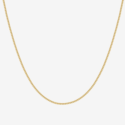 Box Chain Adjustable Necklace
