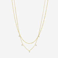 Cubic Zirconia Chain Necklace