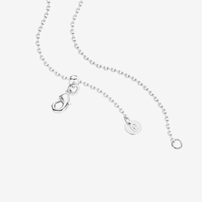 Dainty Heart Initial Necklace