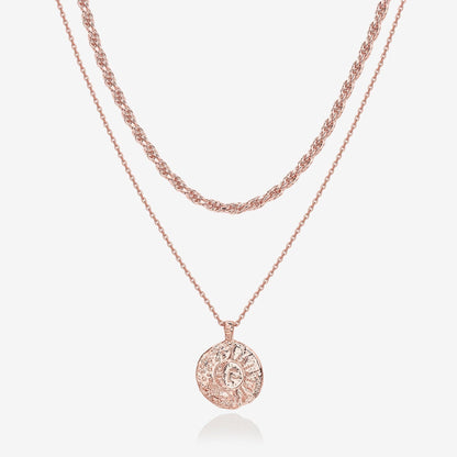 Layered Rope Chain Necklace