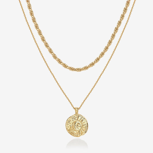 Layered Rope Chain Necklace