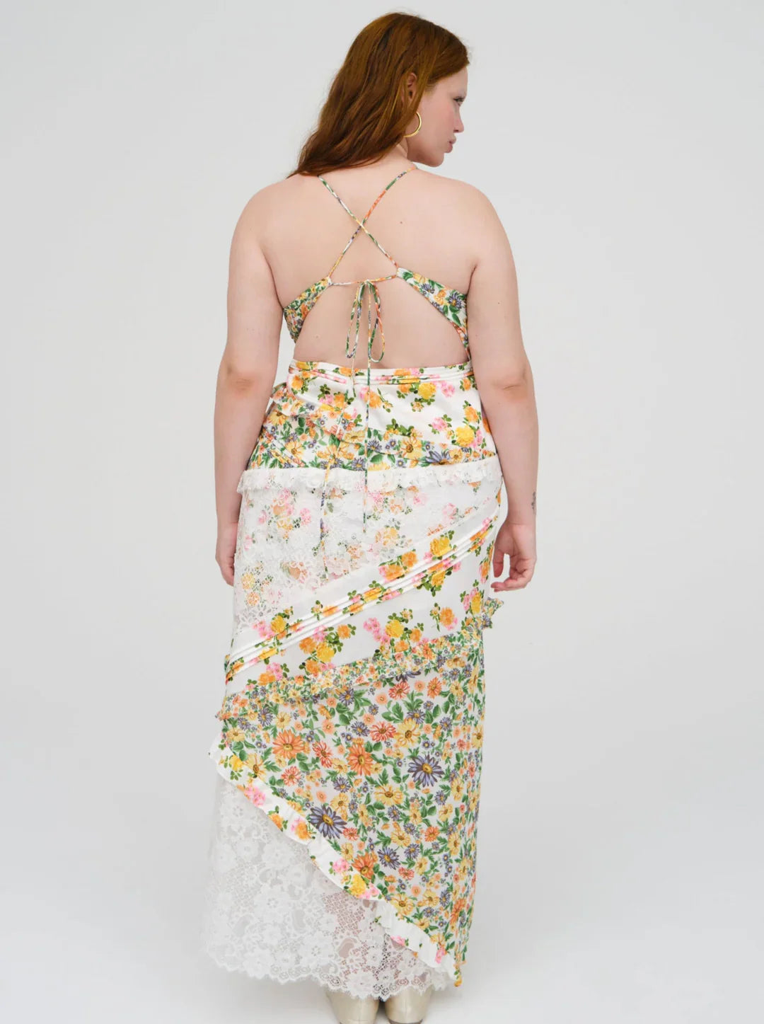 Blue Rosalyn Maxi Dress