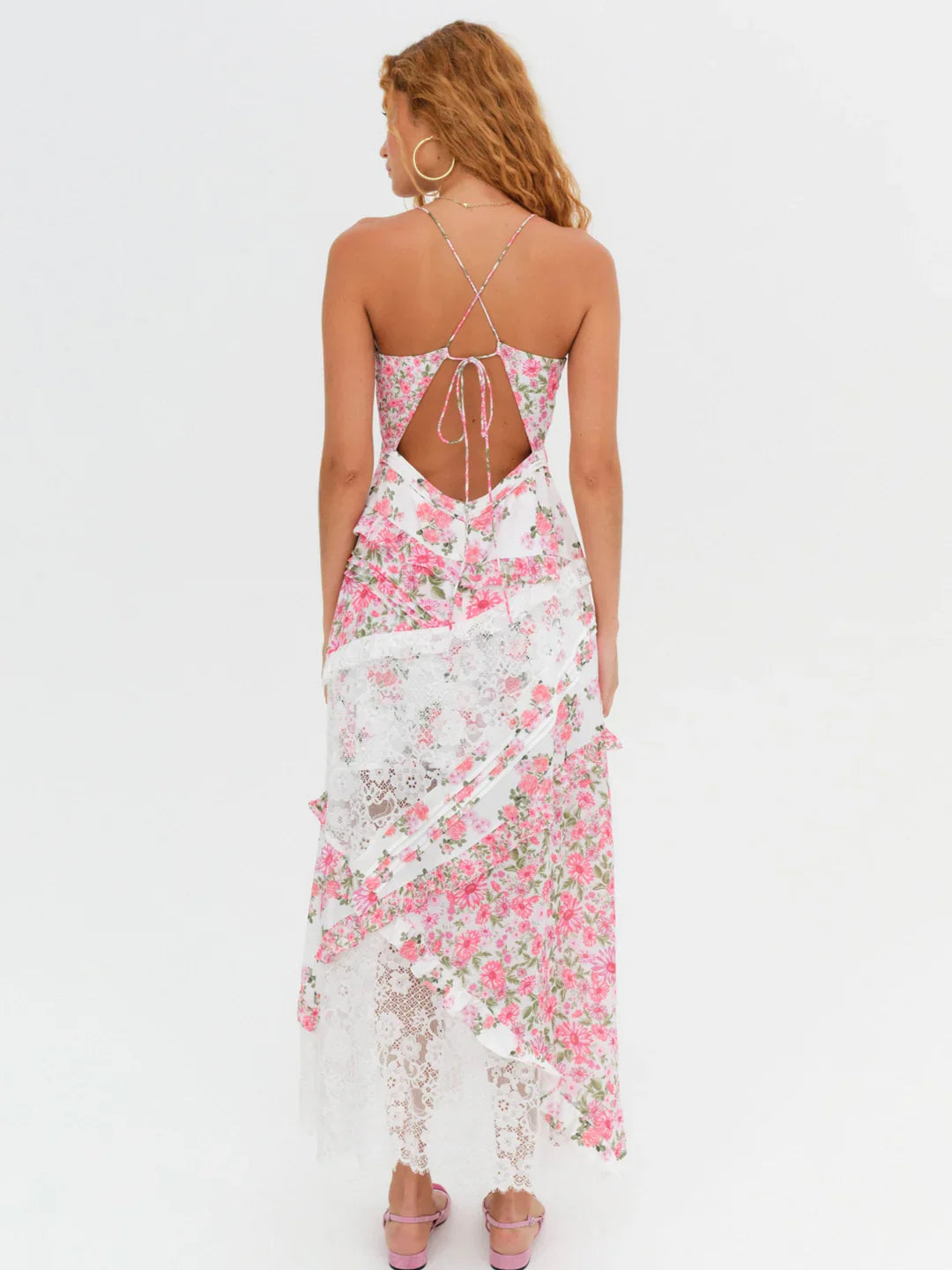 Blue Rosalyn Maxi Dress