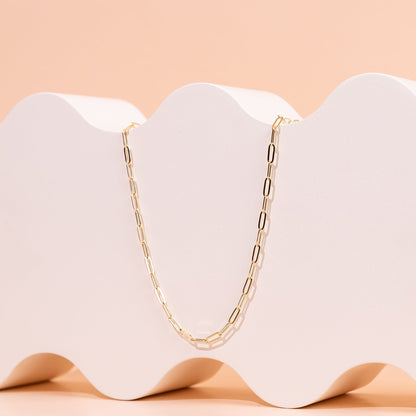 Paperclip Chain Necklace