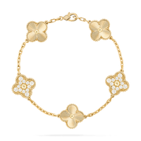 Aimee Diamond Clover Bracelet