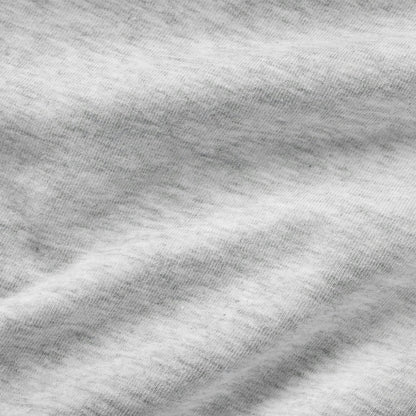 GREY COTTON LONGSLEEVE FOLDOVER PANTS