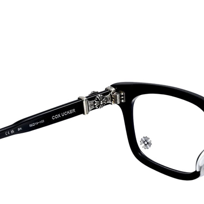 CHROMEHEARTS COX UCKER BLACK GLASSES
