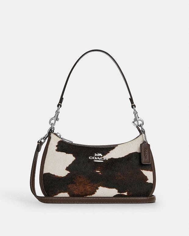 Hannah Cow Shoulder Teri Bag