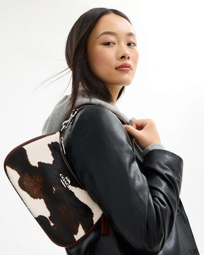 Hannah Cow Shoulder Teri Bag