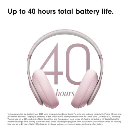 Baby Pink SudioPro Headphones