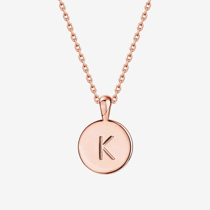Initial Disc Pendant