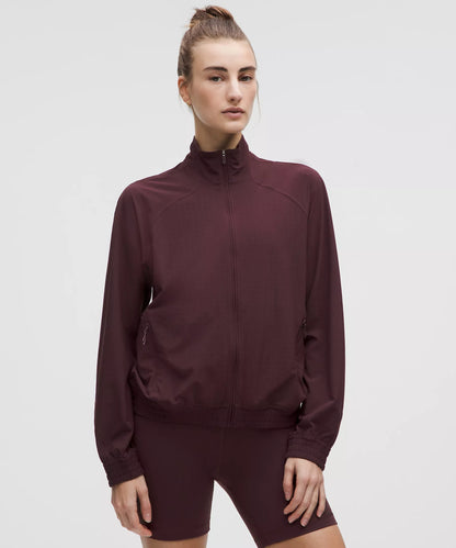 State Perforated Track Jacket