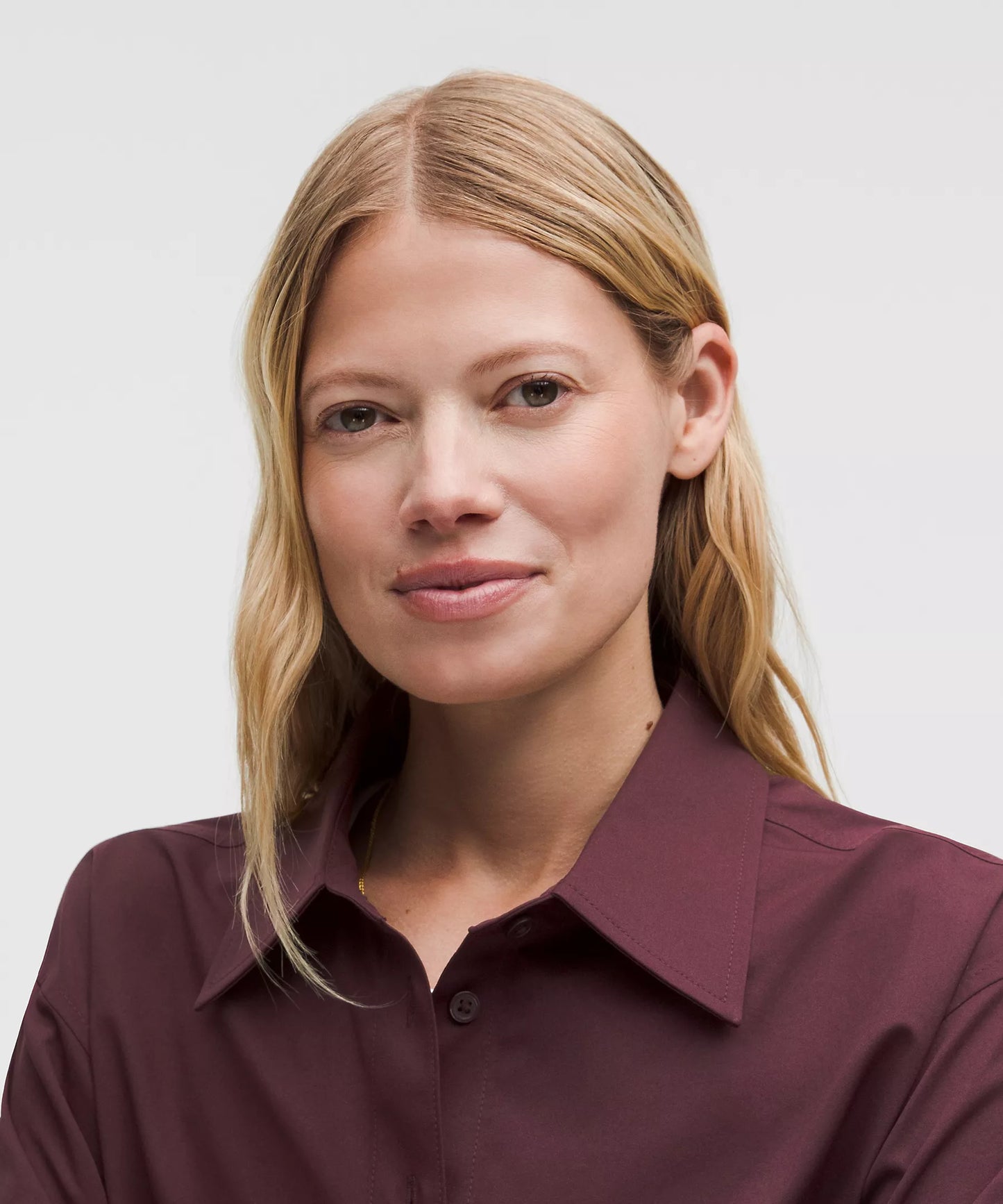 Woven Relaxed-Fit Button-Up Shirt