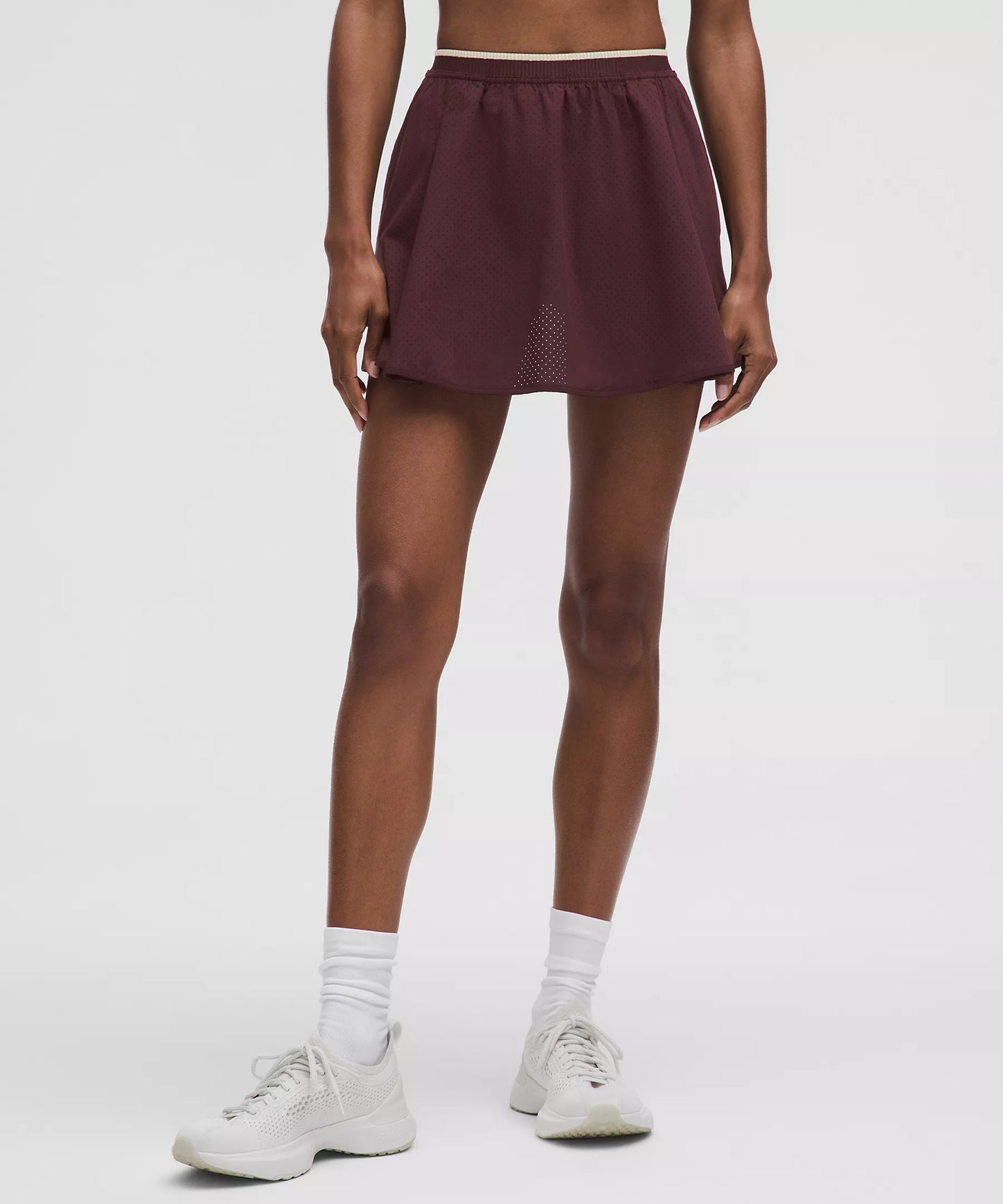 Narrow Waistband Tennis Skirt