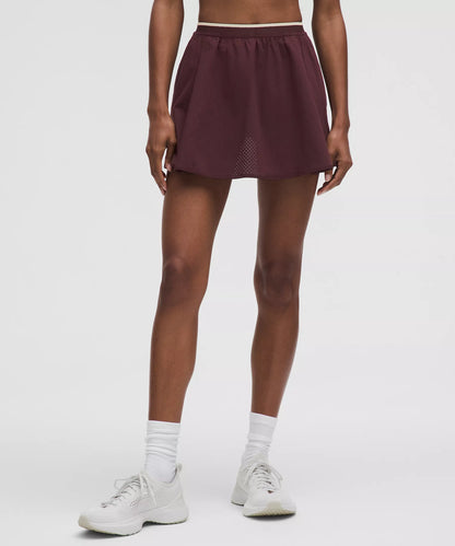 Narrow Waistband Tennis Skirt