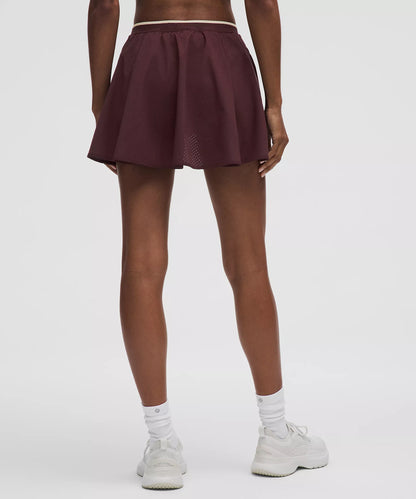 Narrow Waistband Tennis Skirt