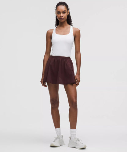 Narrow Waistband Tennis Skirt