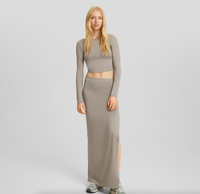 Hannah Long Sleeve and Maxi Skirt Set