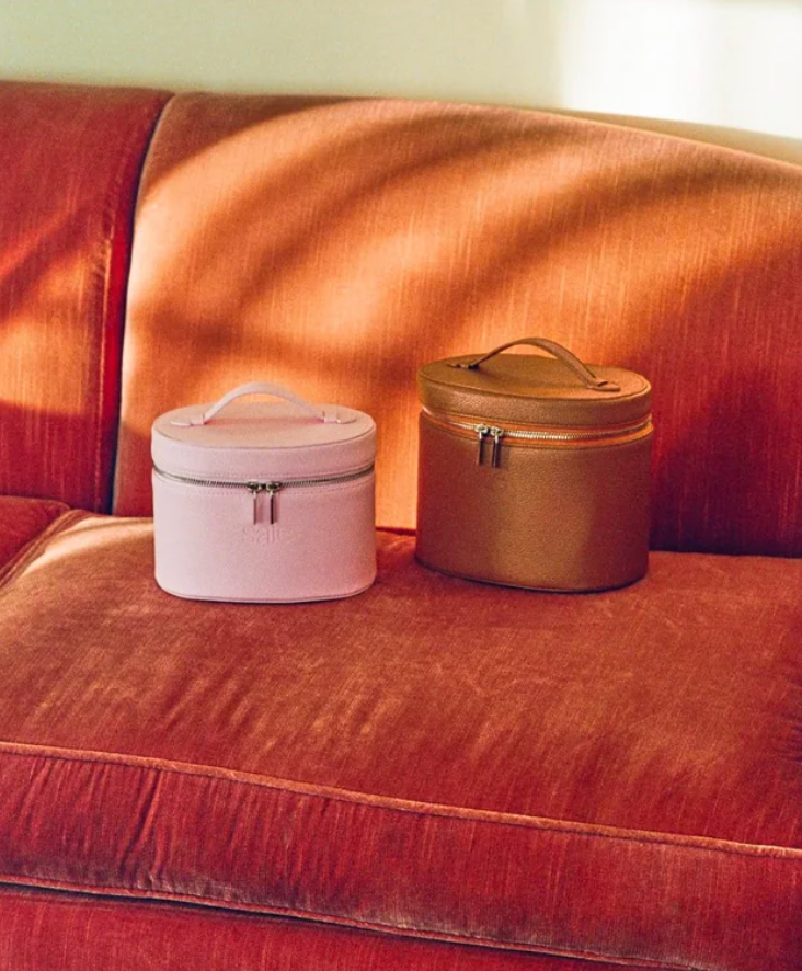 Melanie Blush Pink Vanity Case
