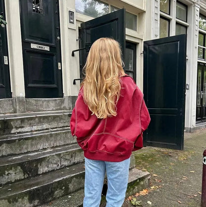 Anika Red Jacket
