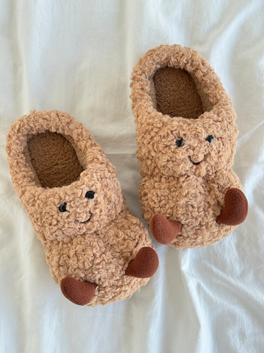 Jellykitty Fuzzy Scuff Slippers