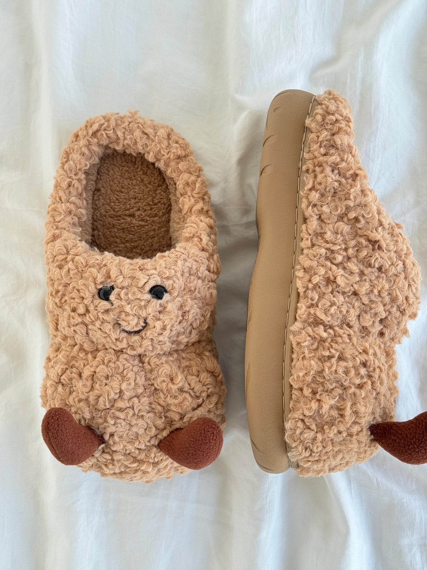 Jellykitty Fuzzy Scuff Slippers