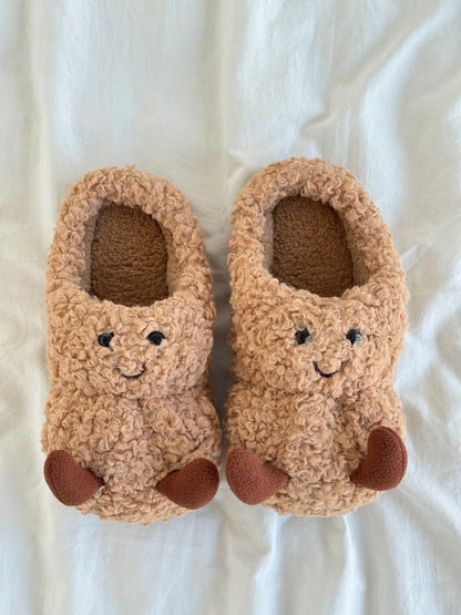 Jellykitty Fuzzy Scuff Slippers