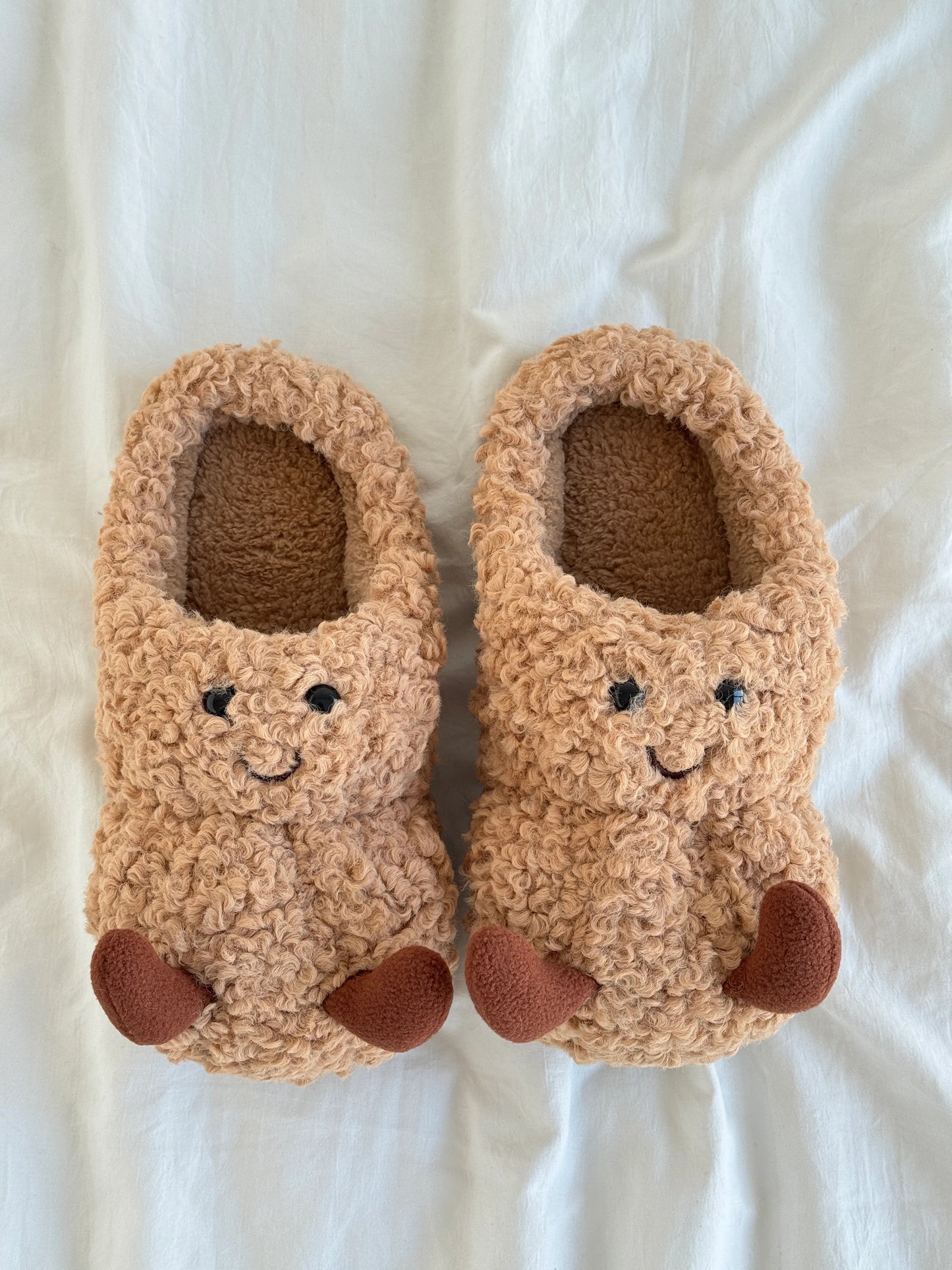 Jellykitty Fuzzy Scuff Slippers
