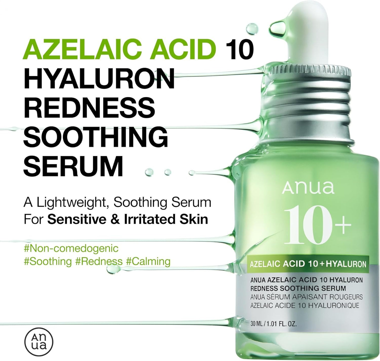 Azelaic Acid 10 Hyaluron Redness Soothing Serum