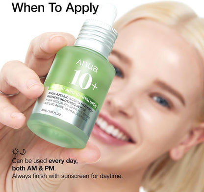 Azelaic Acid 10 Hyaluron Redness Soothing Serum