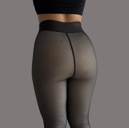 Warm Fleece-Lined Winter Leggings