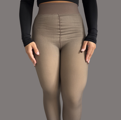 Warm Fleece-Lined Winter Leggings