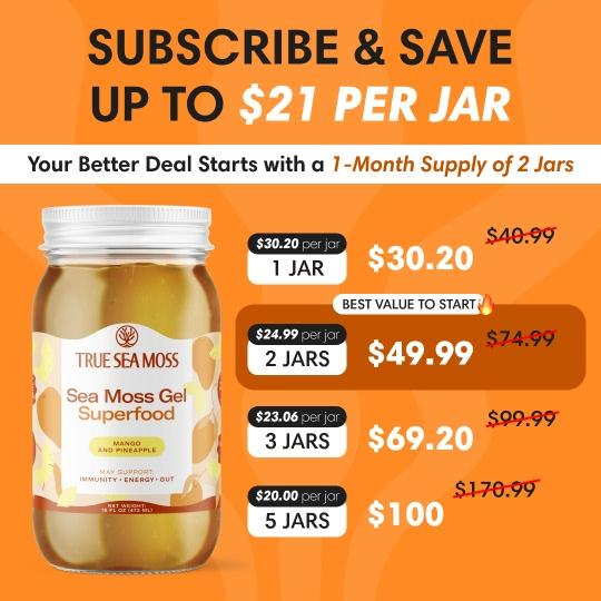 True Sea Moss Irish Sea Moss Ge