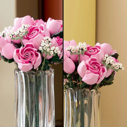 Pink Rose Flower Bouquet